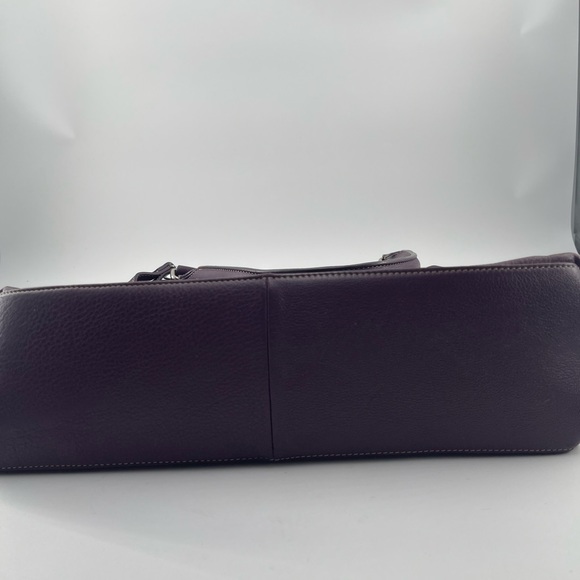 BARR + BARR Purple Leather Shoulder Bag LIKE NEW - Picture 16 of 17
